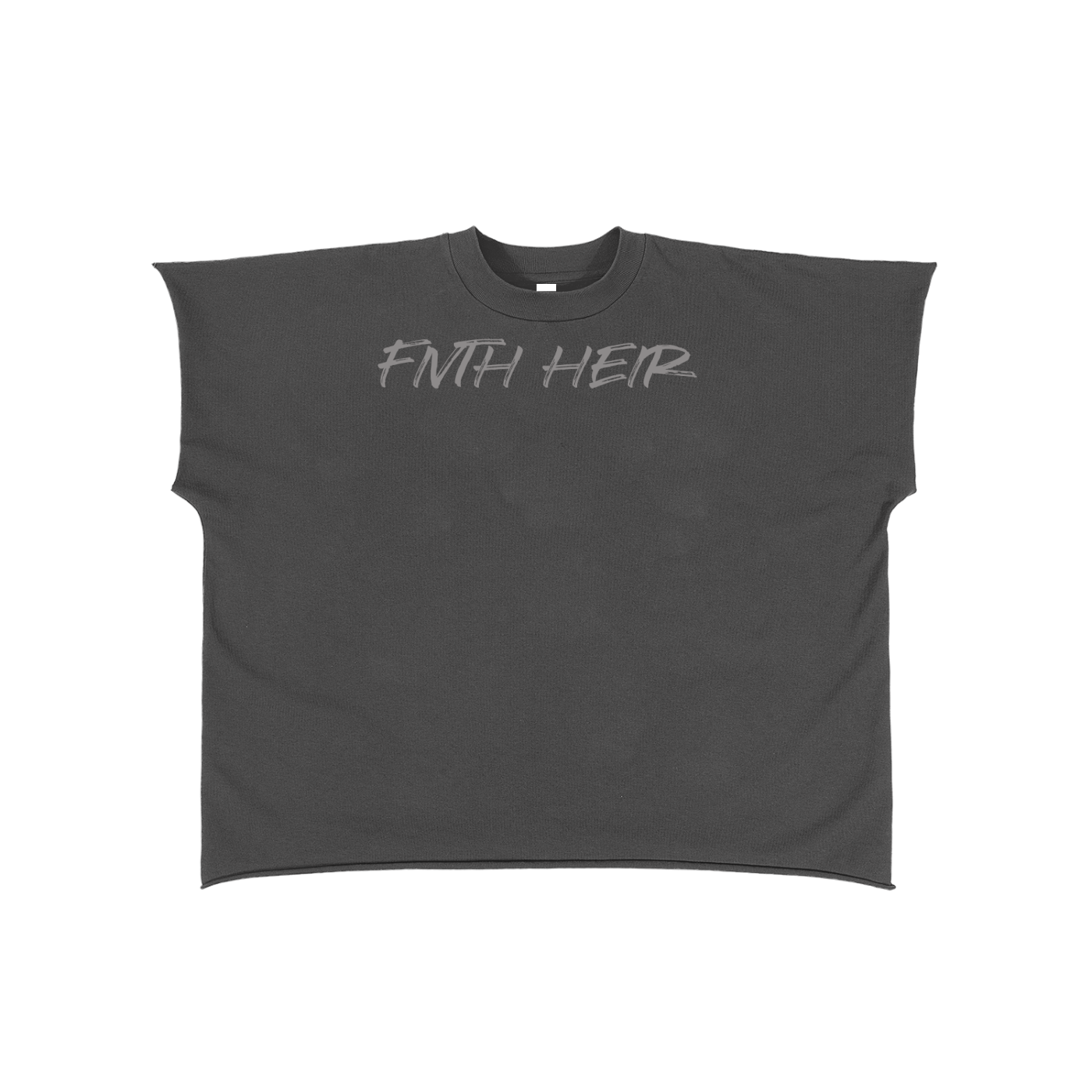 Raw Edge Boxy Gym T-Shirt