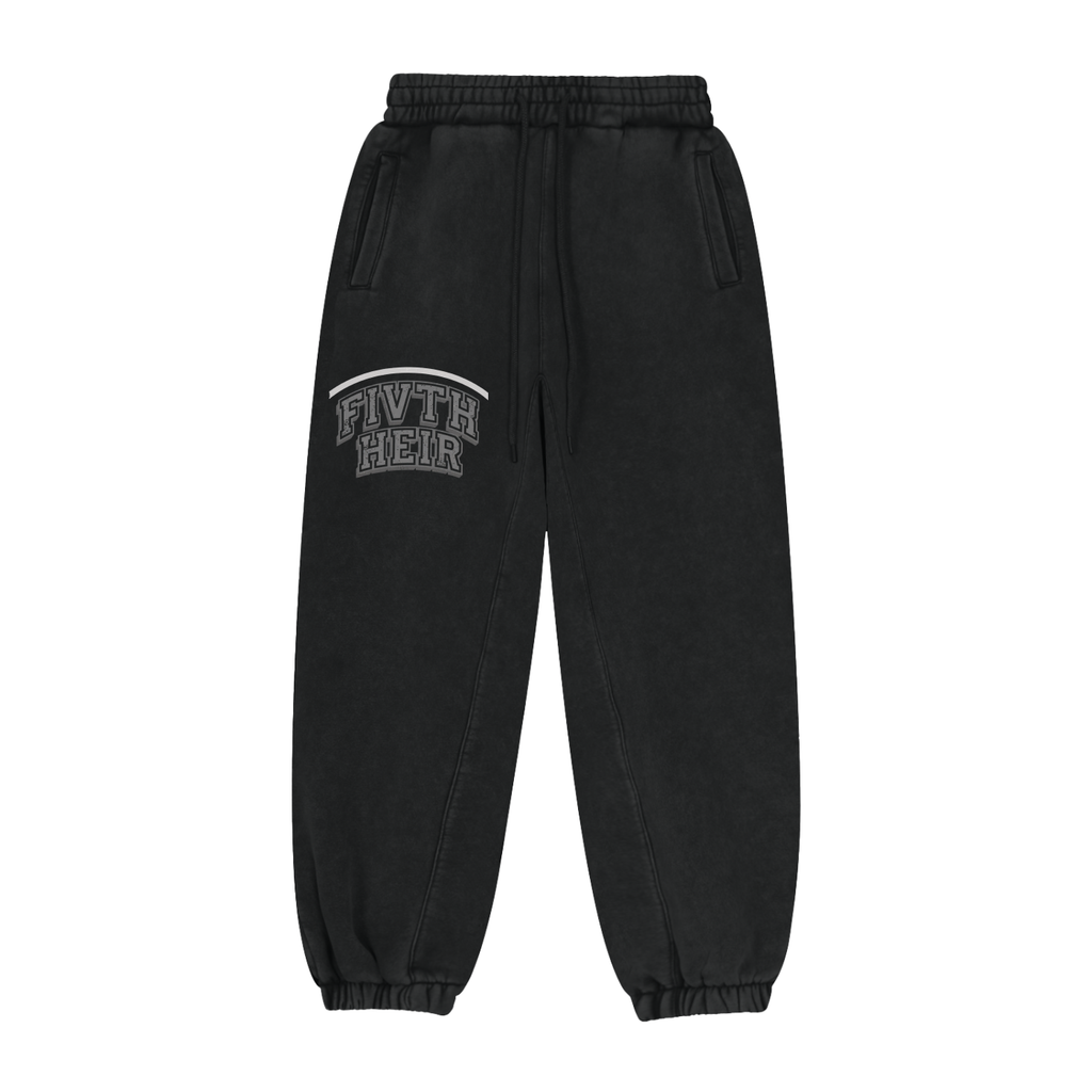Varsity Logo Fleeced Jogger Sweatpants