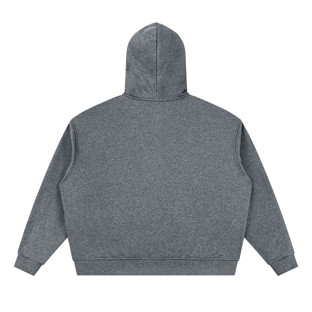 Full Zip Boxy Hoodie