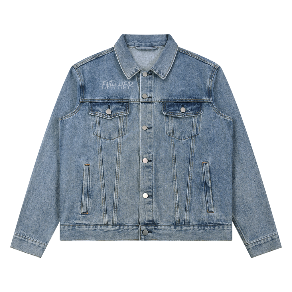 Vintage Wash Denim Jacket