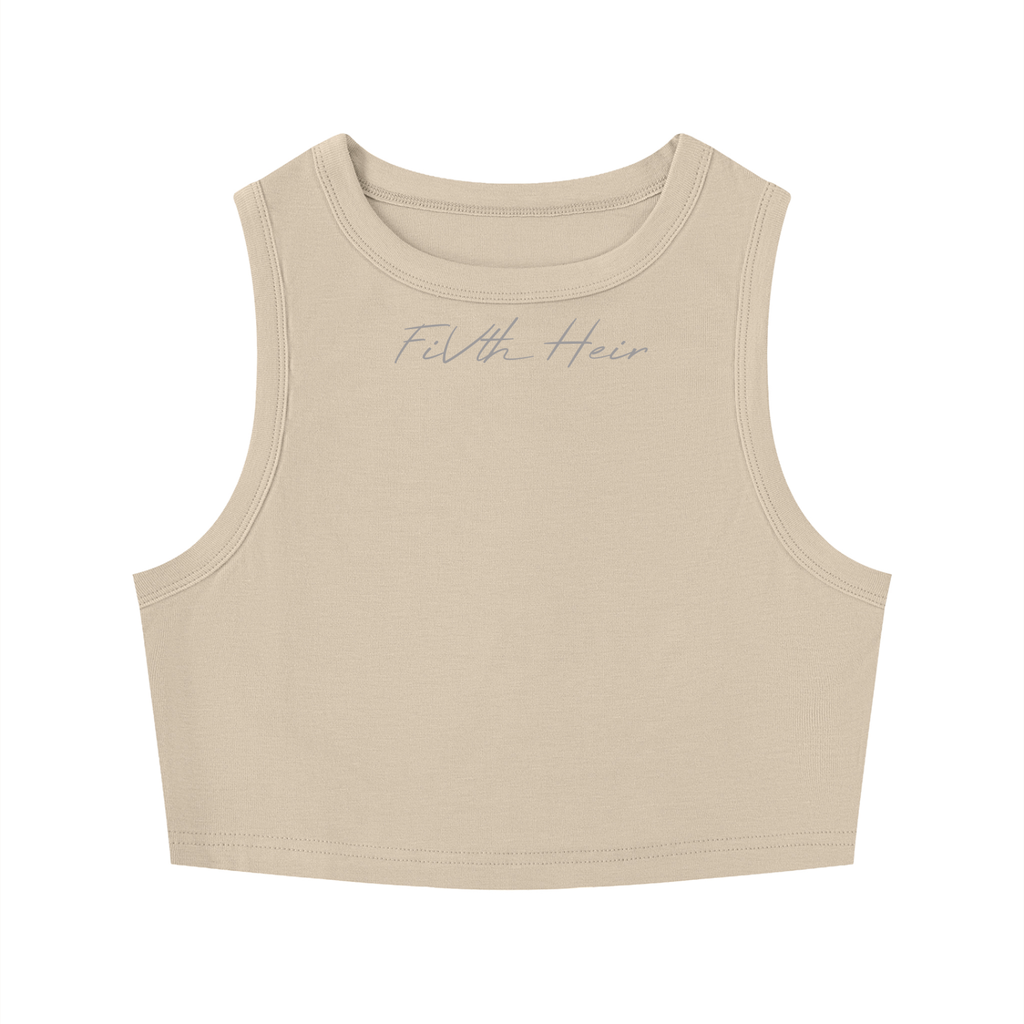 Women's Tight Crewneck Crop Tank Top