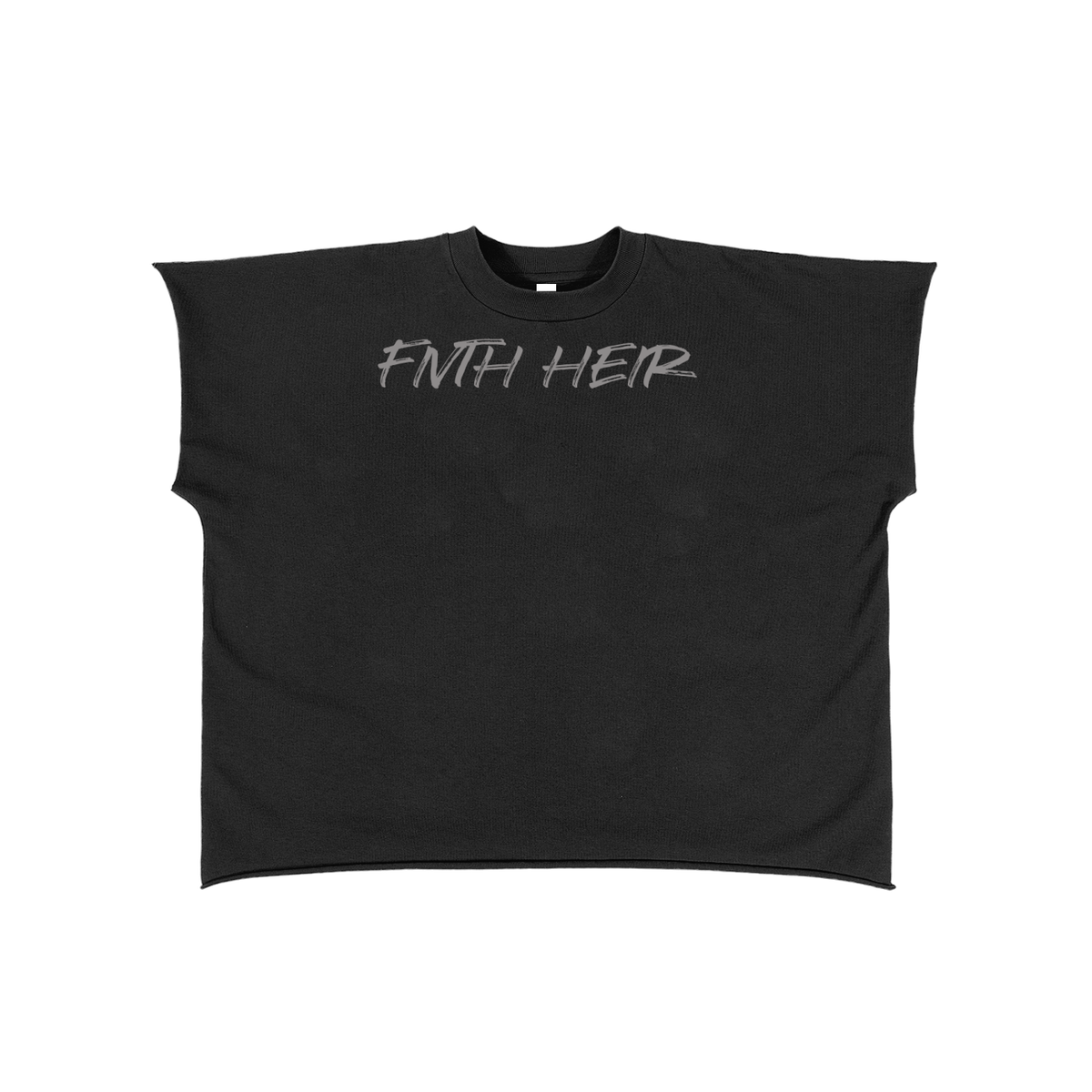 Raw Edge Boxy Gym T-Shirt